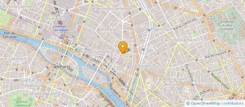 localisation de l'entreprise LE P'TIT ATELIER  PARIS