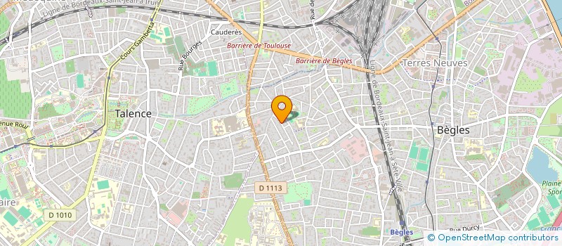 localisation de l'entreprise LE P'TIT BEC à BEGLES