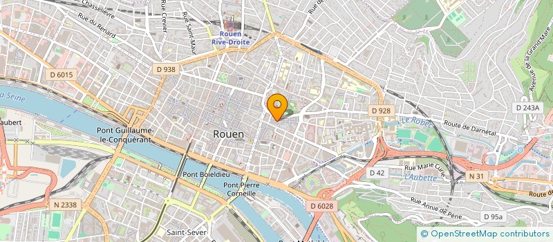 localisation de l'entreprise LE P'TIT BEC à ROUEN