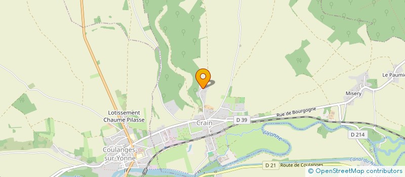 localisation de l'entreprise LE P'TIT BOUILLON  CLAMECY