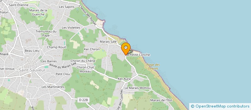 localisation de l'entreprise LE P'TIT BOUTE  BOURGES