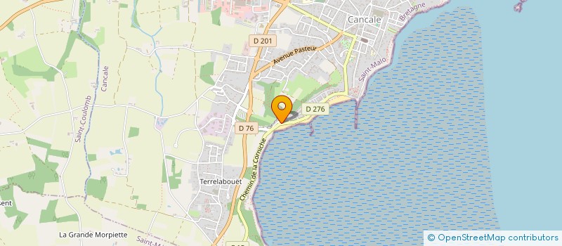 localisation de l'entreprise LE P TIT CANCALE à CANCALE
