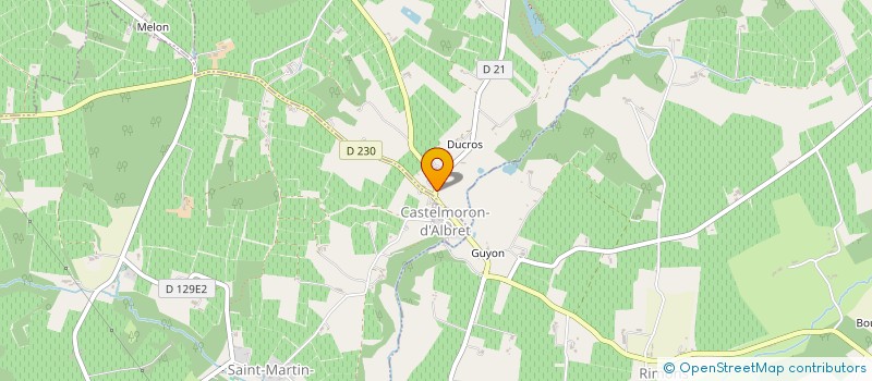 localisation de l'entreprise LE P'TIT CAUMONTOIR à CAUMONT