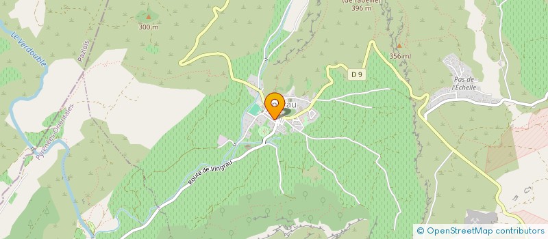 localisation de l'entreprise LE P'TIT COMITE  VINGRAU