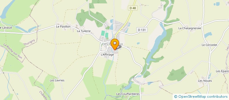 localisation de l'entreprise LE P'TIT DABOU  LES PINEAUX