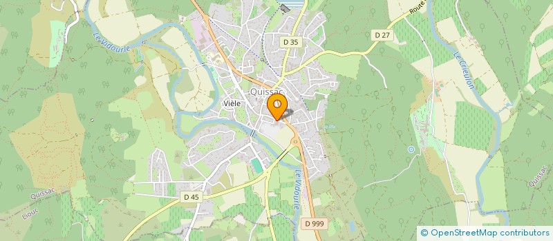 localisation de l'entreprise LE P'TIT DELICE  QUISSAC