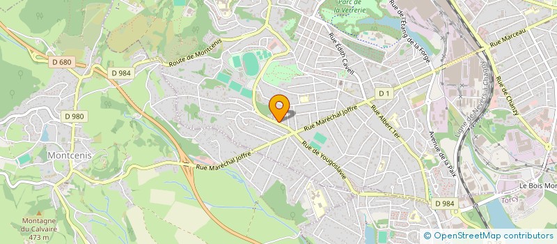 localisation de l'entreprise LE P'TIT EPAD à LE CREUSOT