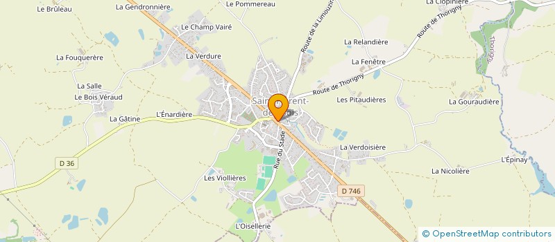 localisation de l'entreprise LE P'TIT FLORENTAIS  RIVES DE L'YON