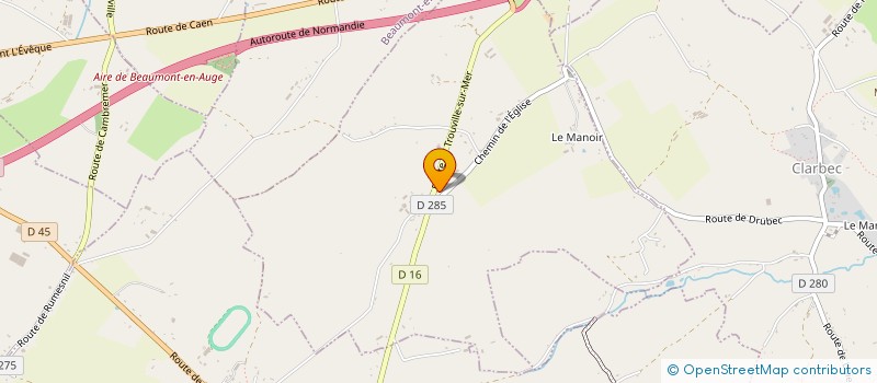 localisation de l'entreprise LE P'TIT FLOTTEUR  QUETTEVILLE