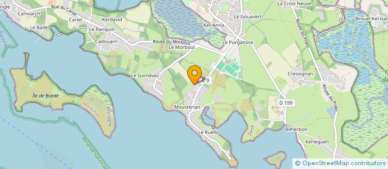 localisation de l'entreprise LE P'TIT GRAIN à SENE