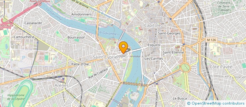 localisation de l'entreprise LE P'TIT LOUIS à TOULOUSE