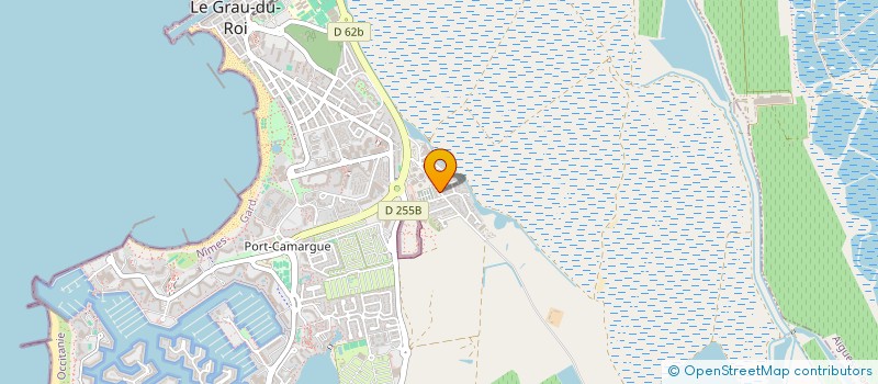 localisation de l'entreprise LE P TIT MARBRIER  LE GRAU DU ROI