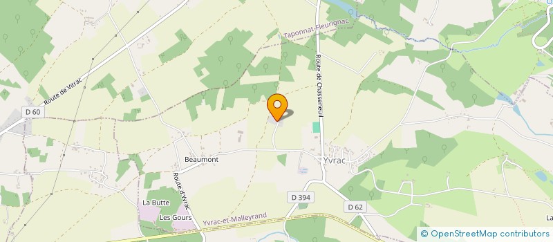 localisation de l'entreprise LE P'TIT MECANO à YVRAC-ET-MALLEYRAND