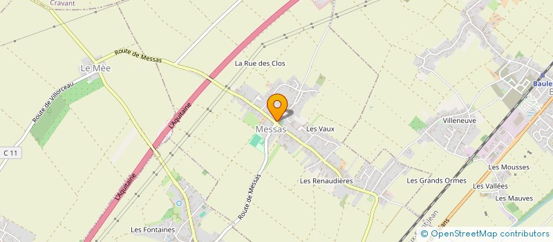 localisation de l'entreprise LE P'TIT MESS à MESSAS