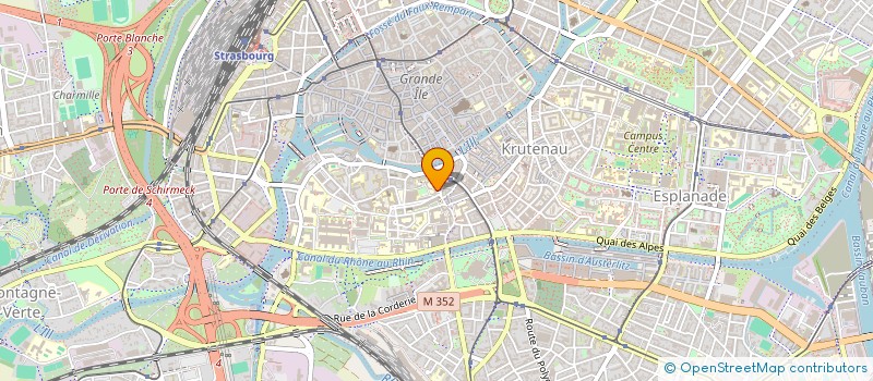 localisation de l'entreprise LE P'TIT MONDE à STRASBOURG