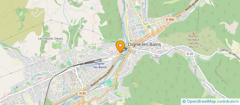 localisation de l'entreprise LE P'TIT NICE à DIGNE-LES-BAINS