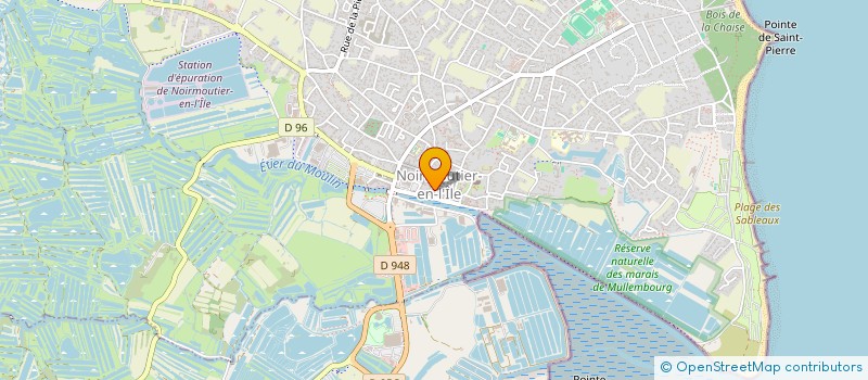localisation de l'entreprise LE P'TIT NOIRMOUT à NOIRMOUTIER-EN-L'ILE