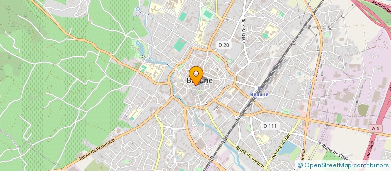 localisation de l'entreprise LE P'TIT PARADIS à BEAUNE
