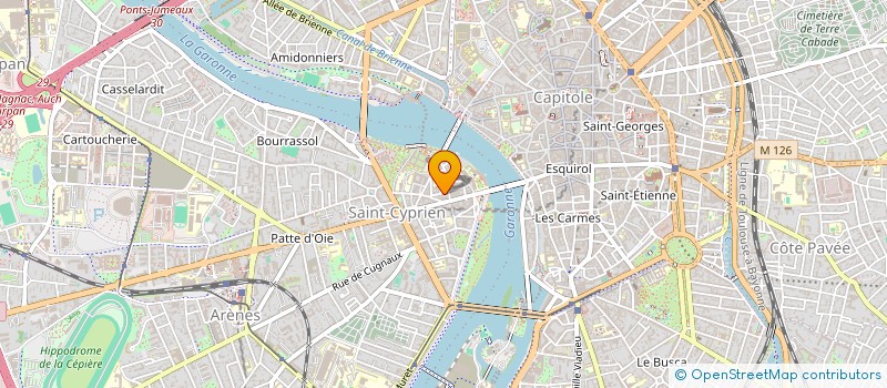 localisation de l'entreprise LE P'TIT PION à TOULOUSE