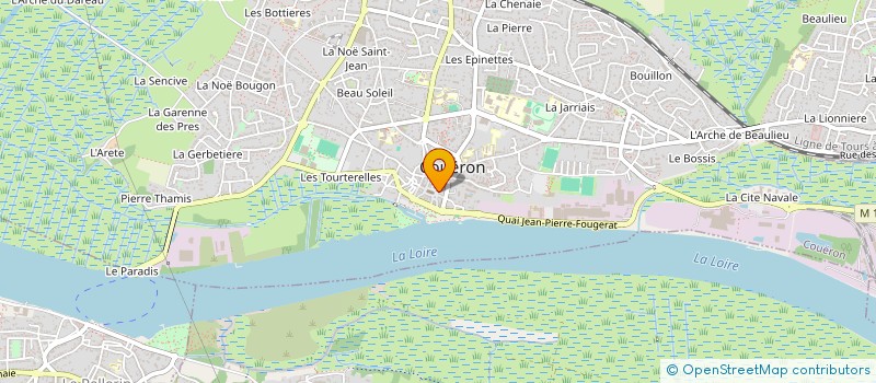 localisation de l'entreprise LE P'TIT POIDS à COUERON