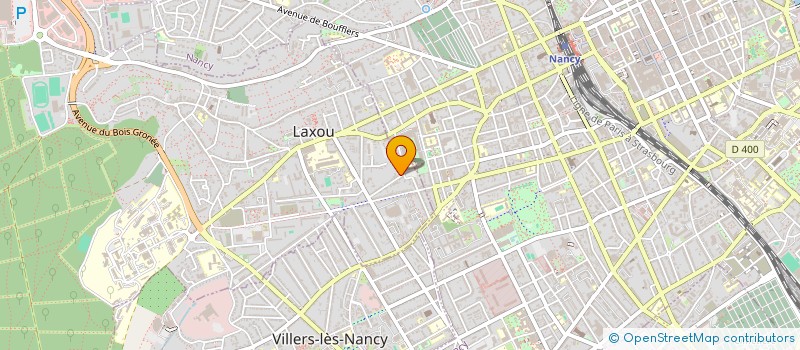 localisation de l'entreprise LE P'TIT POUCET à LAXOU