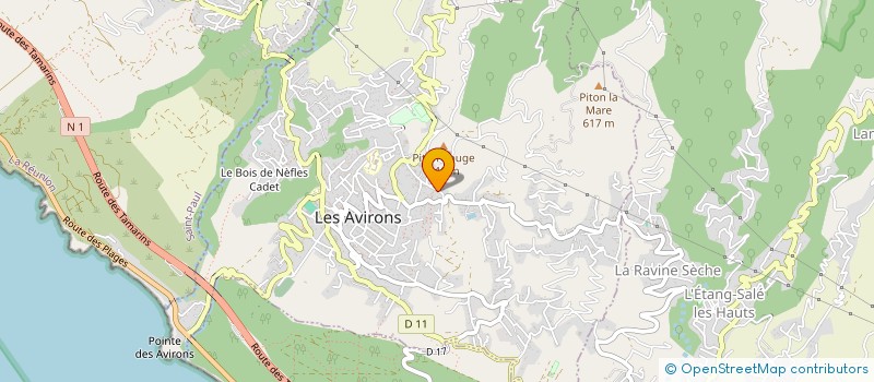 localisation de l'entreprise LE P'TIT POUCINO à LES AVIRONS