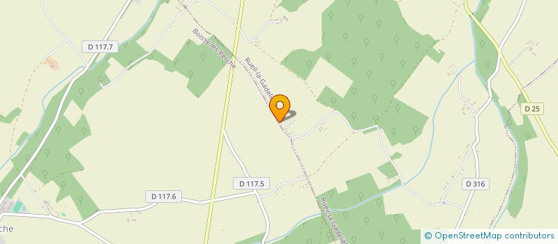 localisation de l'entreprise LE P'TIT SABOTAIN à RUEIL-LA-GADELIERE