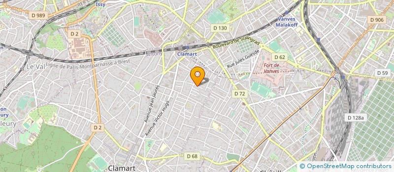 localisation de l'entreprise LE P'TIT SNIFF à CLAMART