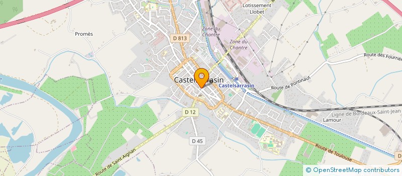 localisation de l'entreprise LE P'TIT SOTTERO à CASTELSARRASIN