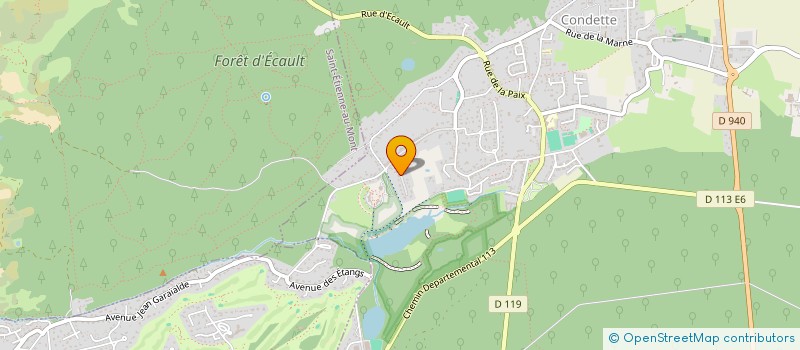 localisation de l'entreprise LE P'TIT SOUCHET  CONDETTE