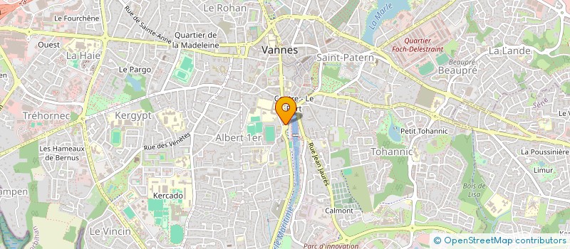 localisation de l'entreprise LE P'TIT UGO  VANNES