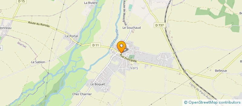 localisation de l'entreprise LE P'TIT VARSOIS à VARS