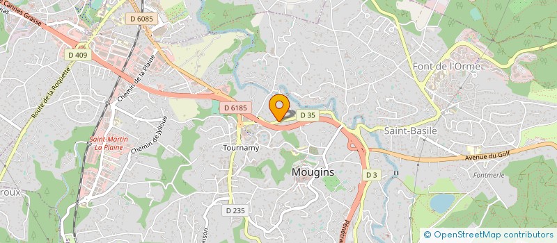 localisation de l'entreprise LE P26 à MOUGINS