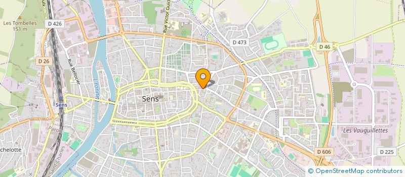 localisation de l'entreprise LE PACHA à SENS