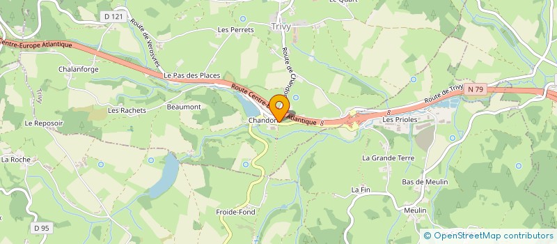 localisation de l'entreprise LE PACHA  TRIVY