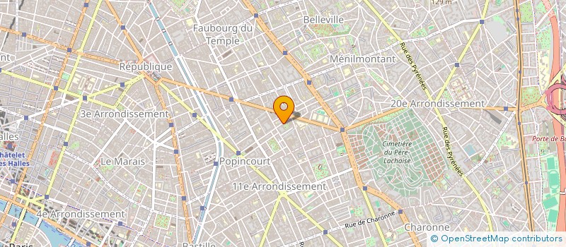 localisation de l'entreprise LE PACK  PARIS