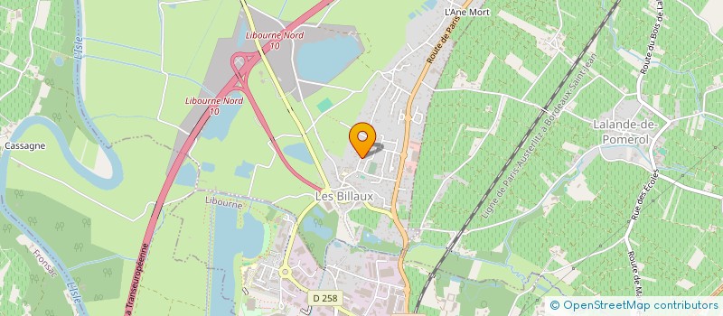 localisation de l'entreprise LE PACTE  LES BILLAUX