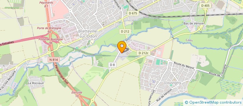 localisation de l'entreprise LE PACTE DES LOUPS  LOUVIGNY