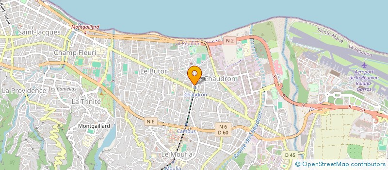 localisation de l'entreprise LE PADDOCK 2  SAINT-DENIS