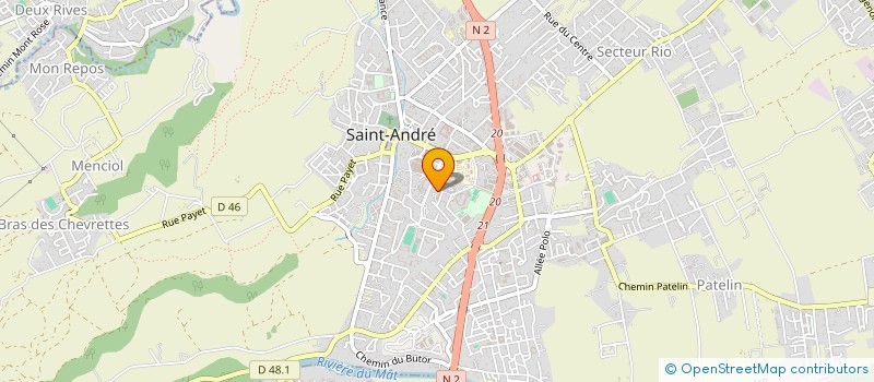 localisation de l'entreprise LE PADDOCK à SAINT-ANDRE
