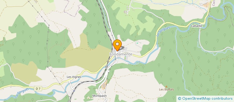 localisation de l'entreprise LE PAGINARIUM 12 à FONDAMENTE