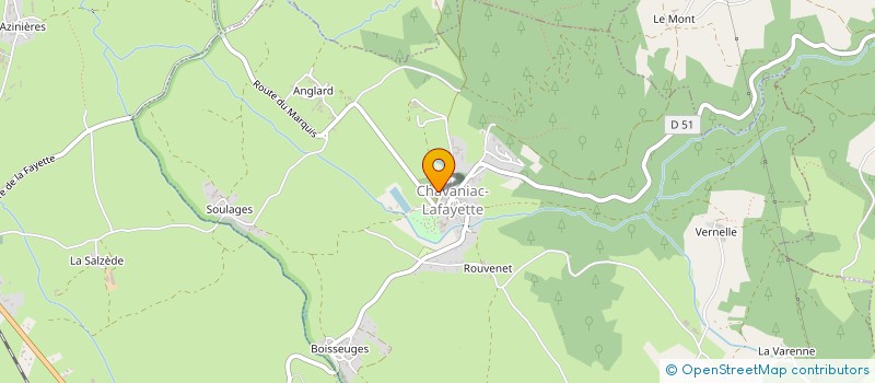 localisation de l'entreprise LE PAILHAS  SAINT-GEORGES-D AURAC