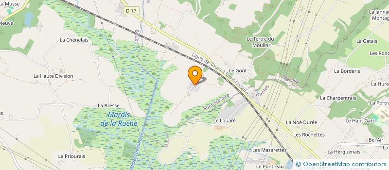 localisation de l'entreprise LE PAILLE EN QUEUE  MALVILLE