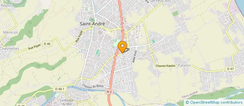 localisation de l'entreprise LE PAILLE EN QUEUE SOLIDAIRE à SAINT-ANDRE