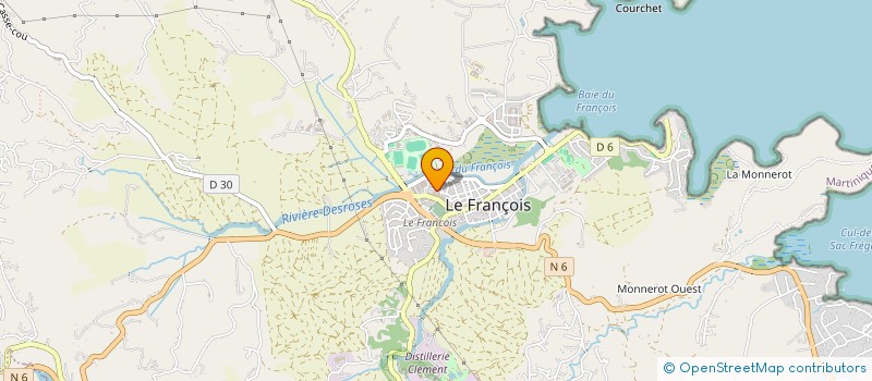 localisation de l'entreprise LE PAIN AU LEVAIN à LE FRANCOIS