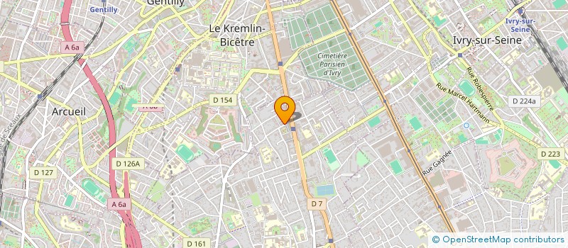 localisation de l'entreprise LE PAIN AU NATUREL  VILLEJUIF