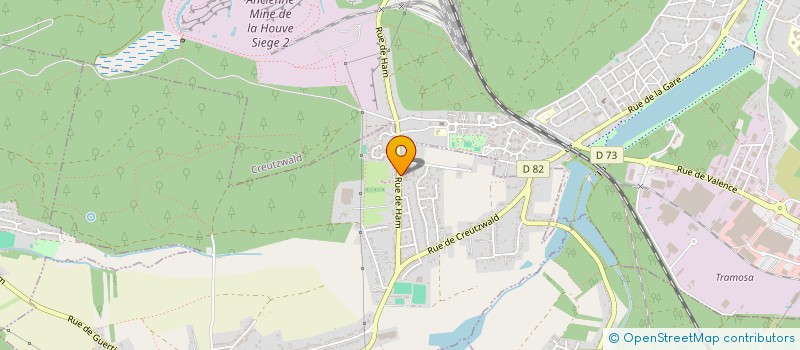 localisation de l'entreprise LE PAIN CROUSTILLANT  HAM-SOUS-VARSBERG