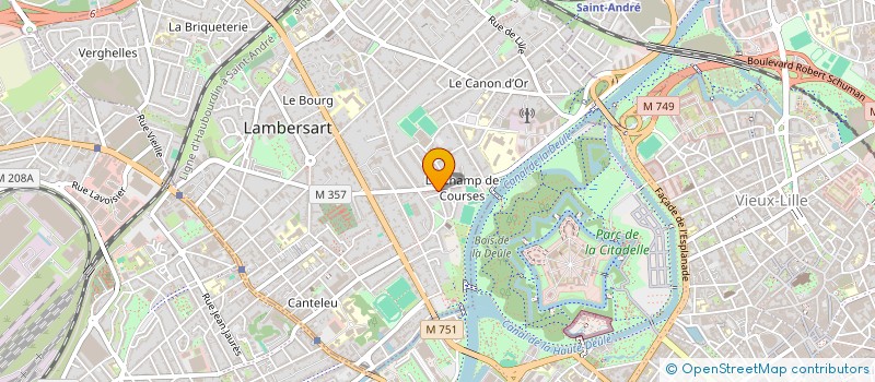localisation de l'entreprise LE PAIN D'ADRIEN 2 à LAMBERSART