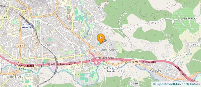localisation de l'entreprise LE PAIN D'AURELIEN à AIX-EN-PROVENCE