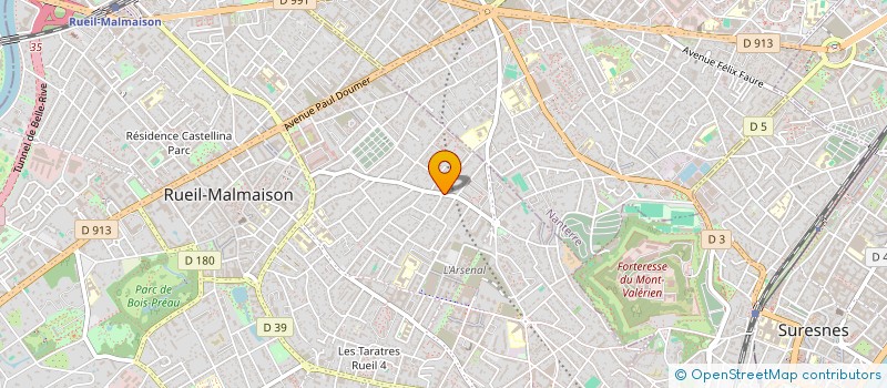 localisation de l'entreprise LE PAIN D'AUTREFOIS à RUEIL-MALMAISON